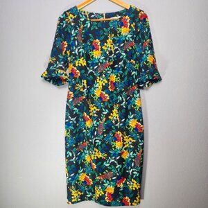 Calvin Klein Floral Dress, Size 10